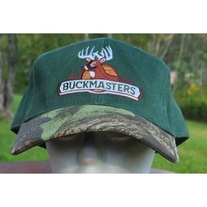 Buckmasters Strapback Adjustable Baseball Cap Embroidered Cotton